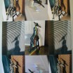 Mädchenplastik mit Schatten und Licht 1
