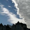 Interessante Wolken über Heringsdorfer Seebrückenvorbau