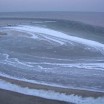 Eisschlamm vor Heringsdorfer Strand 1
