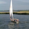 Jacht im Zingster Bodden 1